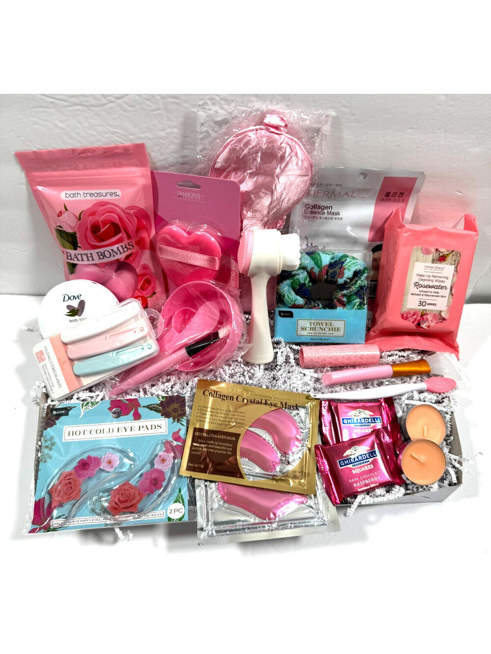 Women Teens Gift Box with Spa Essentials, Bath